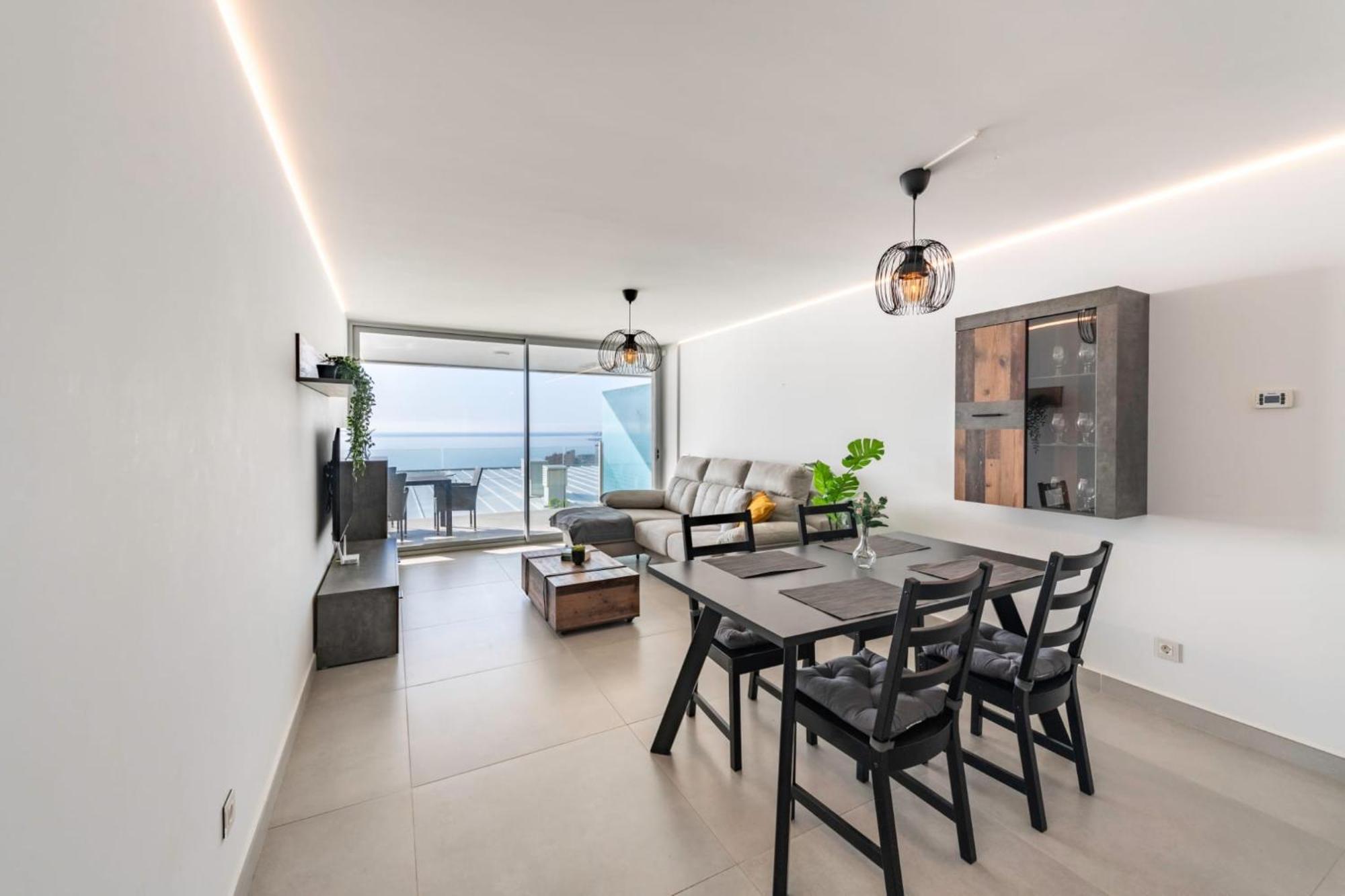 Appartement Serene Seaview Retreat In Higueron: 2br Oasis *
